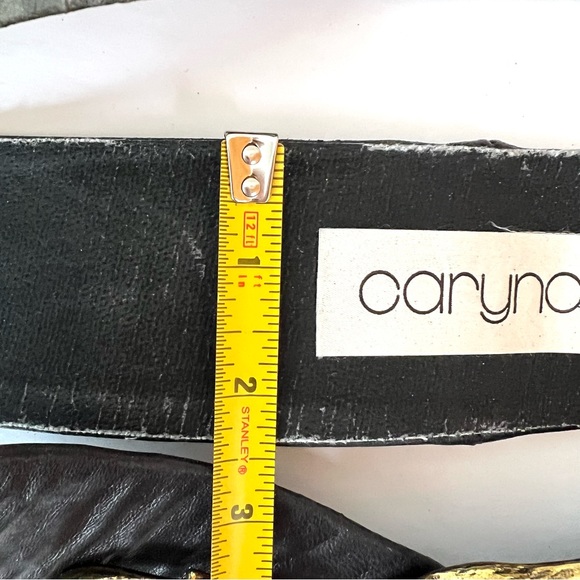 Vintage Elephant Buckle & Leather Belt Set of 2 - Picture 14 of 16